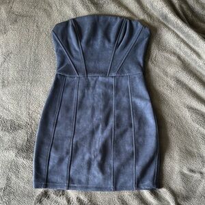 Superdown Navy Mini Dress